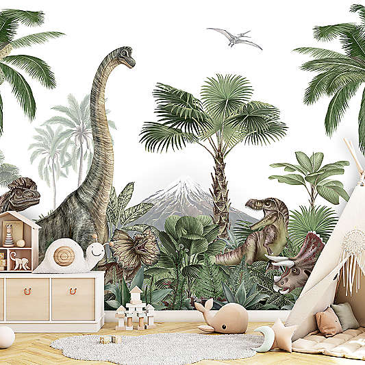 Tempaper Dino Island Peel & Stick Wall Mural