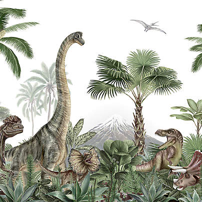 Tempaper Dino Island Peel & Stick Wall Mural