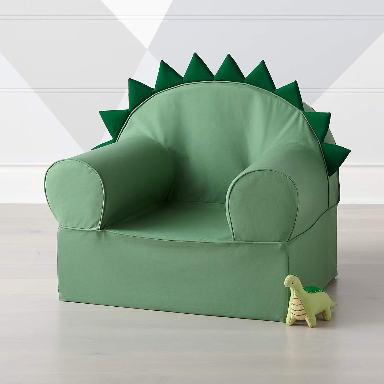 Large Dino Personalized Kids Lounge Nod Chair + Reviews Crate & Kids