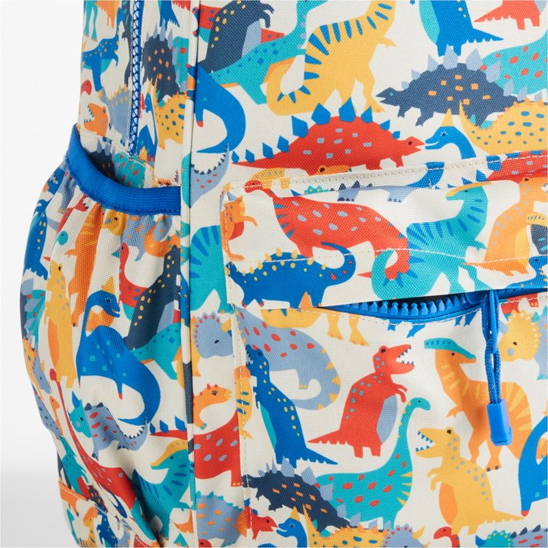 Dinosaur Party Large Kids Backpack with Side Pockets - image 6 of 14