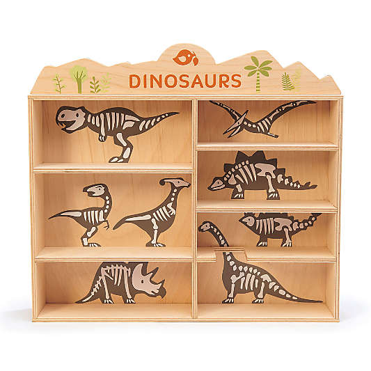 Tender Leaf Wooden Dinosaurs Kids Toy Set