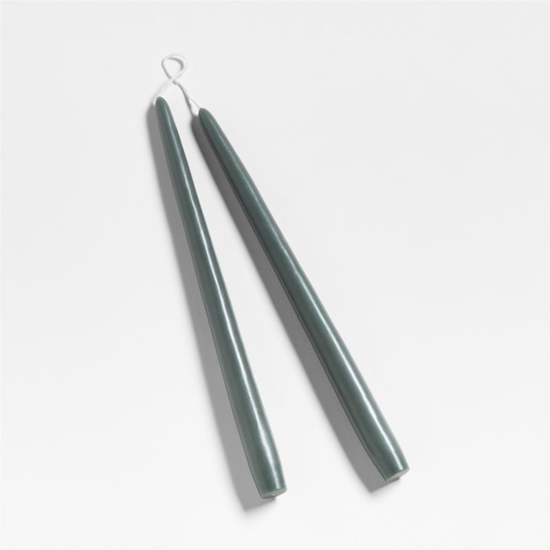 Dipped Duck Green Taper Candles 12", Set of 2 - image 0 of 1