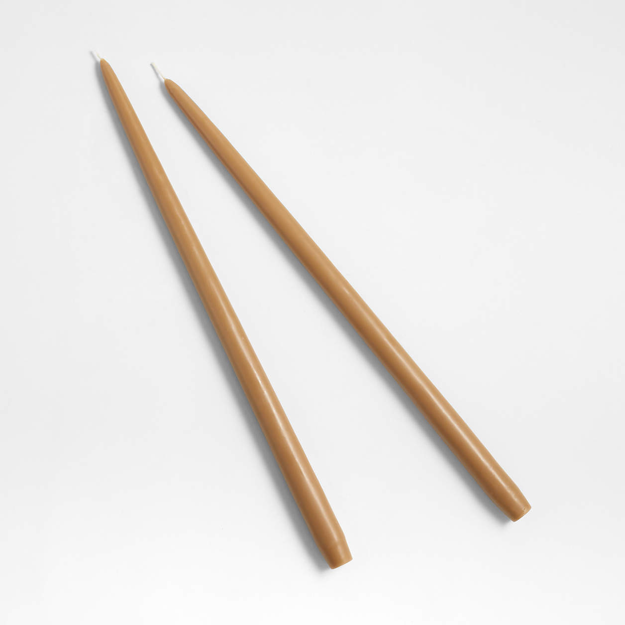 18" Dipped Mineral Taper Candles, Set of 2 by Athena Calderone