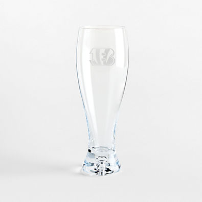 View NFL Cincinnati Bengals Direction 17-Oz. Hand-Blown Pilsner Beer Glass, Set of 4 details