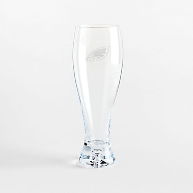 View NFL Philadelphia Eagles Direction 17-Oz. Hand-Blown Pilsner Beer Glass, Set of 4 details
