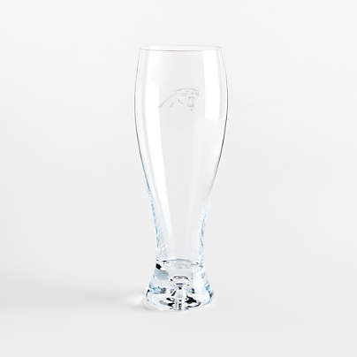 NFL Carolina Panthers Direction 17-Oz. Hand-Blown Pilsner Beer Glass, Set of 4