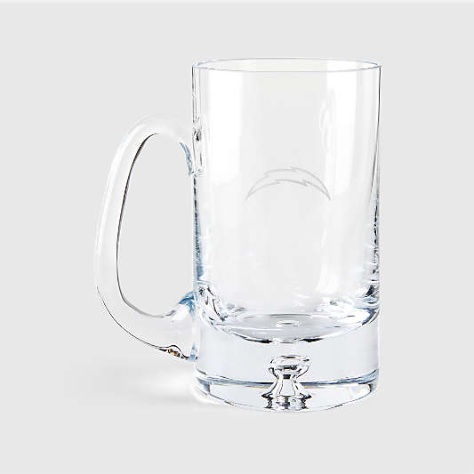 NFL Los Angeles Chargers Direction 22-Oz. Hand-Blown Beer Mug, Set of 4