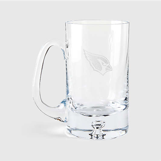 NFL Arizona Cardinals Direction 22-Oz. Hand-Blown Beer Mug, Set of 4