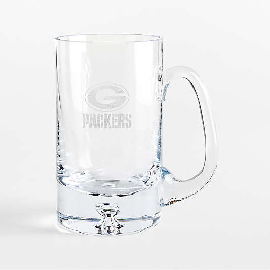 NFL Green Bay Packers Direction 22-Oz. Hand-Blown Beer Mug, Set of 4