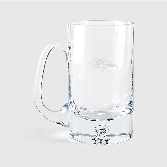 NFL Baltimore Ravens Direction 22-Oz. Hand-Blown Beer Mug, Set of 4