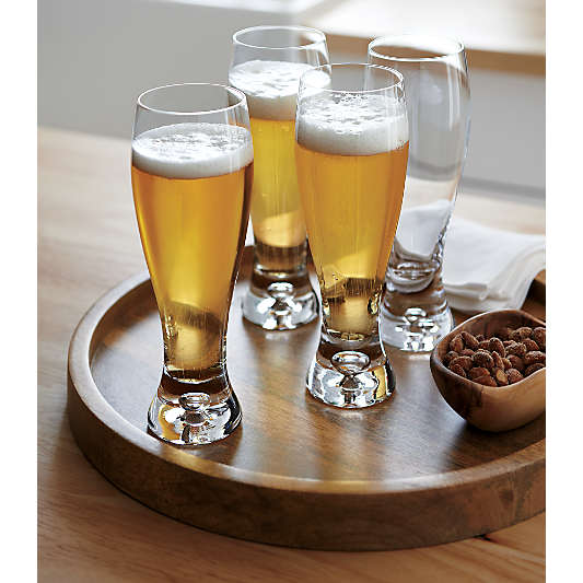Direction 17-Oz. Hand-Blown Pilsner Beer Glass