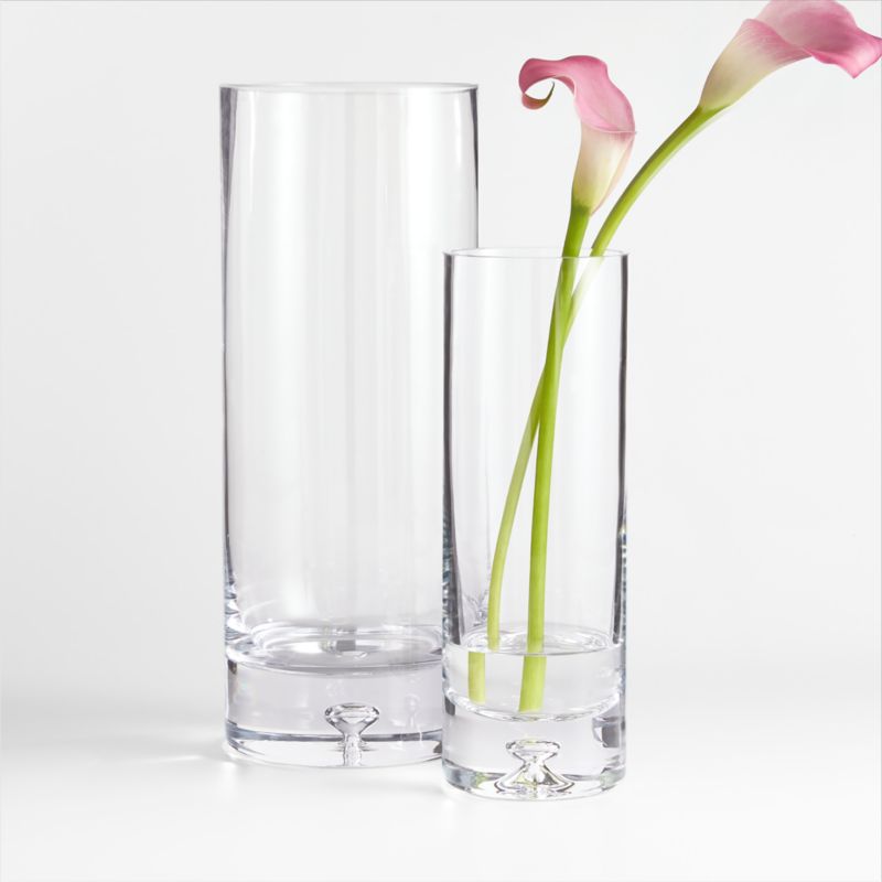 Direction Simple Glass Vases Crate & Barrel Canada