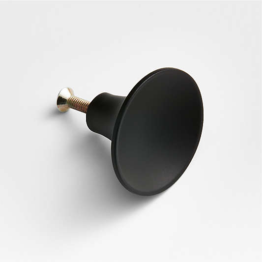 Dish Brushed Nickel Knob
