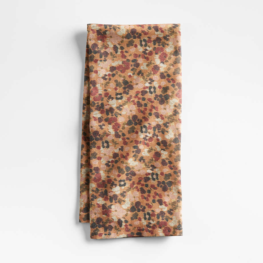 Multicolor Ditsy Floral Cotton Dish Towel