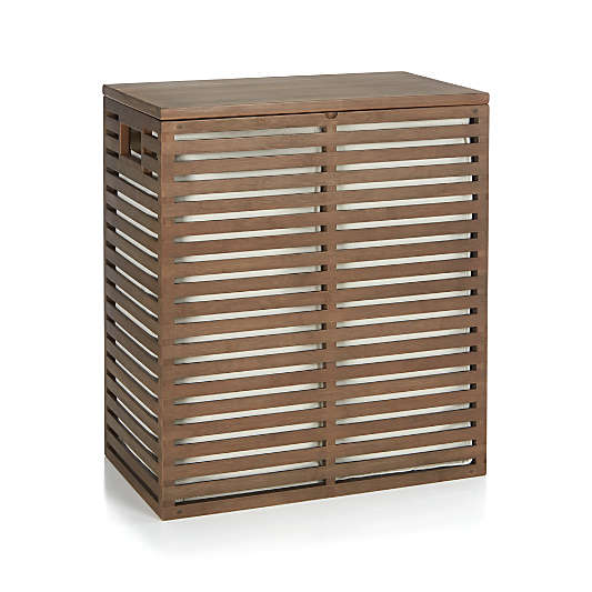 Dixon Bamboo Hamper with Liner