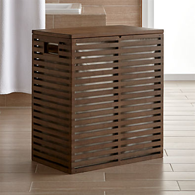 View Dixon Bamboo Hamper with Liner details