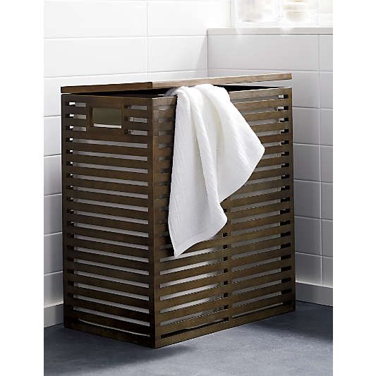 Dixon Bamboo Hamper with Liner