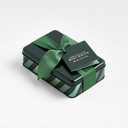 Dark Chocolate Mint Melts in Gift Tin