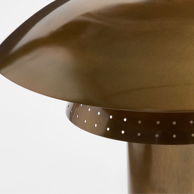 Den Brass Table Lamp with Metal Shade 14.25" - image 2 of 7