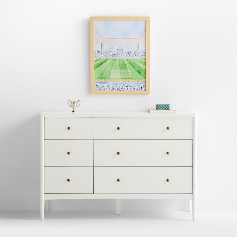 Stadium Field Fun Soccer Framed Wall Art Print - image 1 of 4