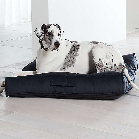 Piazza Medium Shale Tufted Dog Bed