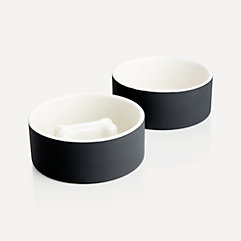 cb2 dog bowl