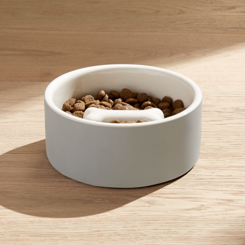 9 inch ceramic dog bowls best sale