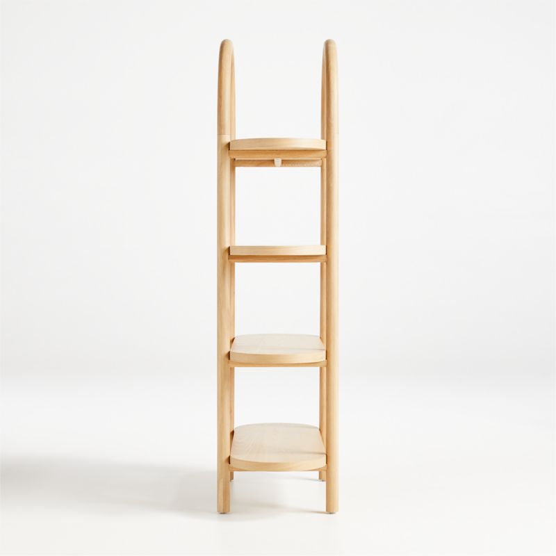 Canyon Natural Wood Tall 4-Shelf Bookcase by Leanne Ford - image 14 of 21