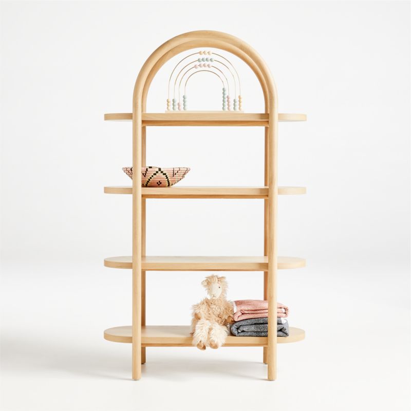 Canyon Natural Wood Tall 4-Shelf Bookcase by Leanne Ford - image 0 of 21