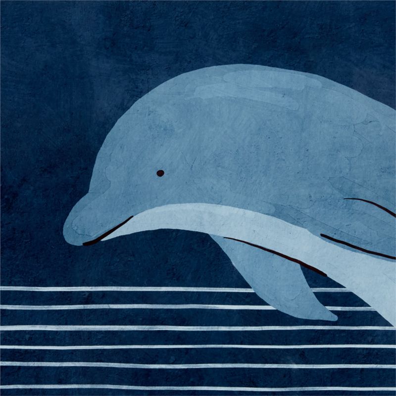 Dolphin Framed Wall Art Print - image 6 of 12