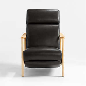 Leather Recliners for the Home Crate Barrel