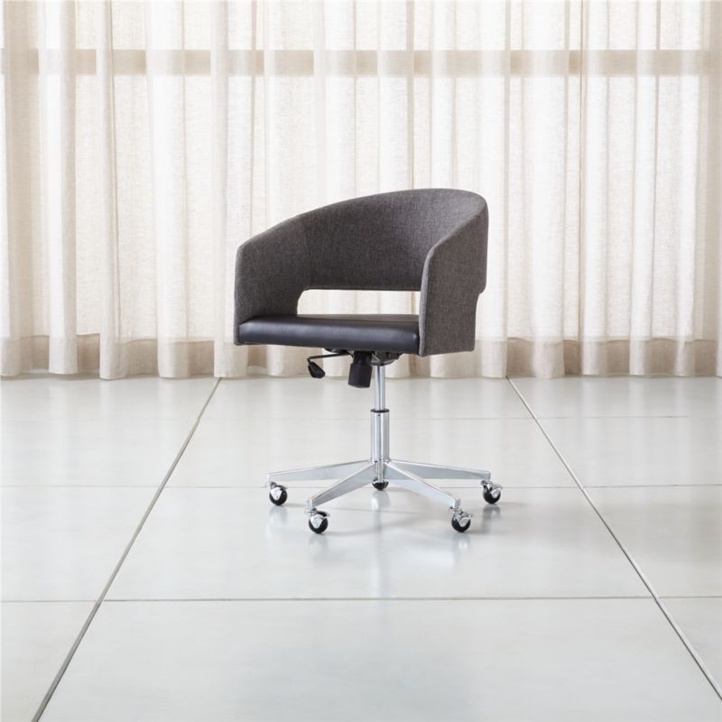 Don Upholstered Office Chair - image 12 of 16