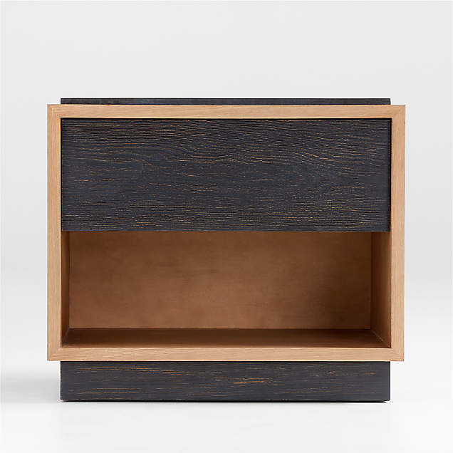 Casa Oak Nightstand + Reviews Crate & Barrel Canada
