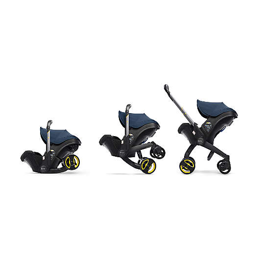 Doona ™ Deep Blue Compact Infant Car Seat & Stroller with Base