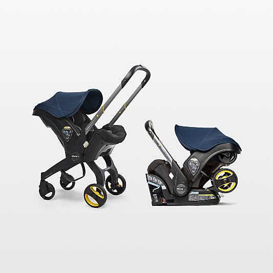 Doona ™ Deep Blue Compact Infant Car Seat & Stroller with Base