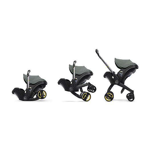 Doona ™ Slate Green Compact Infant Car Seat & Stroller with Base