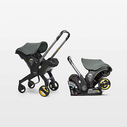 Doona ™ Slate Green Compact Infant Car Seat & Stroller with Base