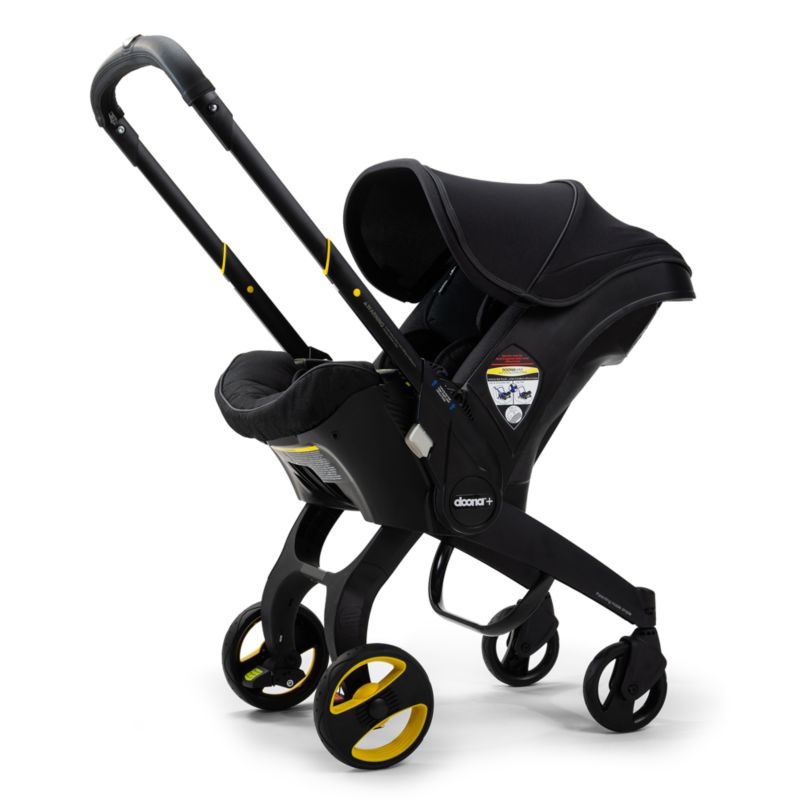 Doona ™ Midnight Black Compact Infant Car Seat & Stroller with Base