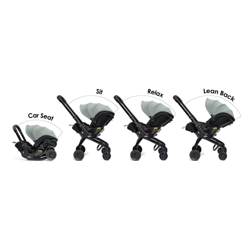 Doona ™ X Dusty Sage All in One Infant Car Seat & Stroller with Base - image 3 of 4