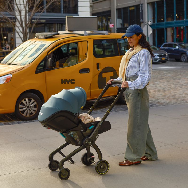 Doona ™ X Ocean Blue All in One Infant Car Seat & Stroller with Base - image 2 of 8