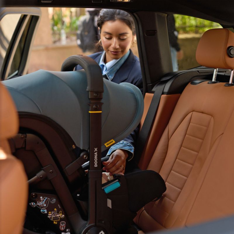 Doona ™ X Ocean Blue All in One Infant Car Seat & Stroller with Base - image 1 of 8
