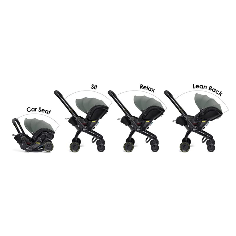 Doona ™ X Slate Green All in One Infant Car Seat & Stroller with Base - image 3 of 4