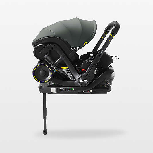 Doona ™ X Slate Green All in One Infant Car Seat & Stroller with Base