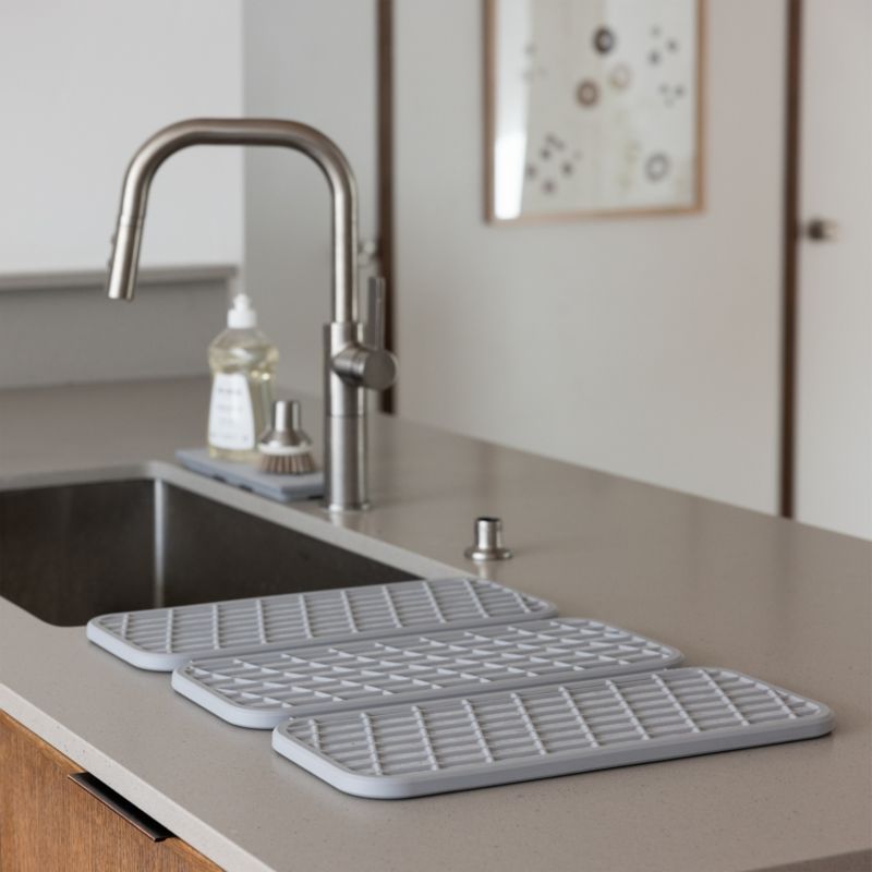 Dorai Home Drift Dish Pad in Ash - image 1 of 5