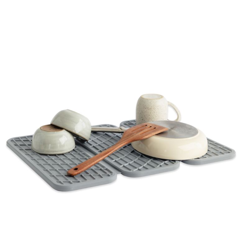 Dorai Home Drift Dish Pad in Ash - image 4 of 5