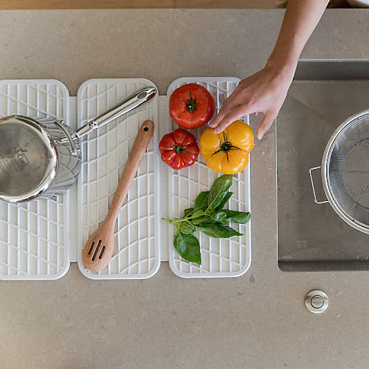 Dorai Home Drift Dish Pad in Glacier