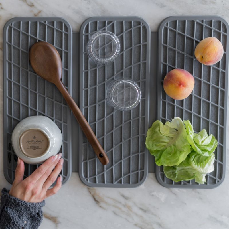 Dorai Home Drift Dish Pad in Slate - image 1 of 4