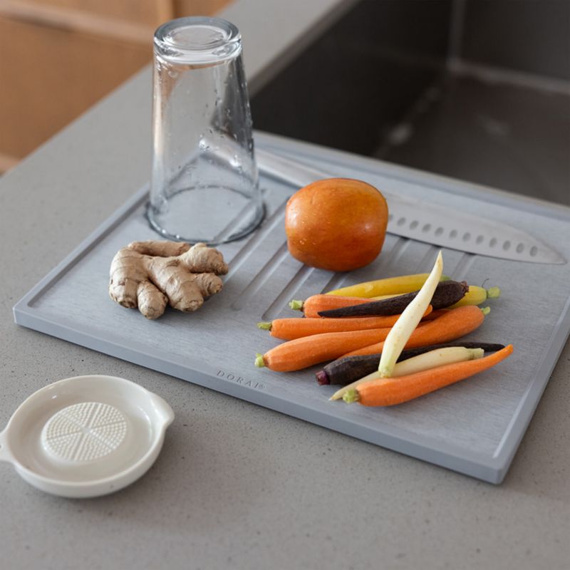 Dorai Home Dish Drying Stone in Ash - image 1 of 5