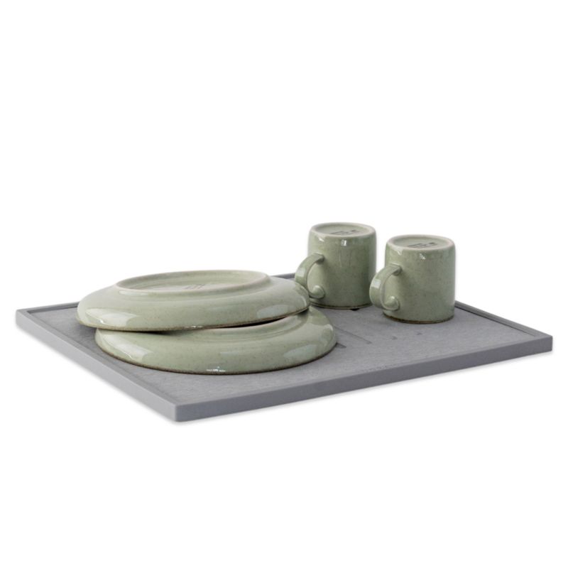 Dorai Home Dish Drying Stone in Ash - image 4 of 5