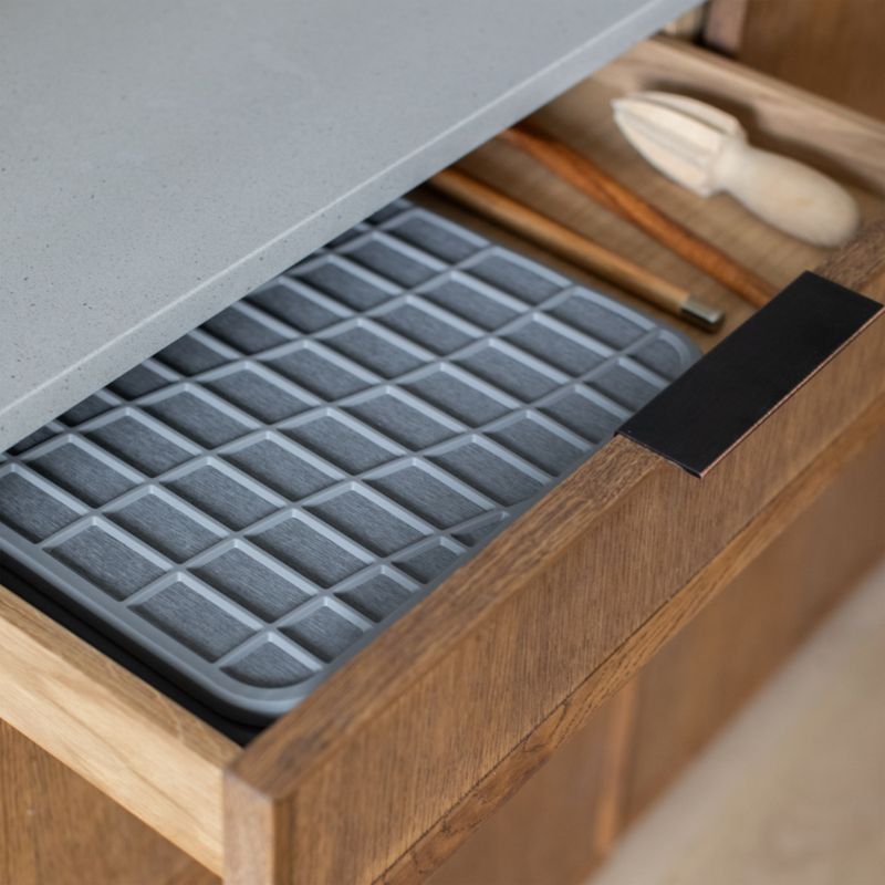 Dorai Home Large Dish Pad in Slate - image 2 of 5